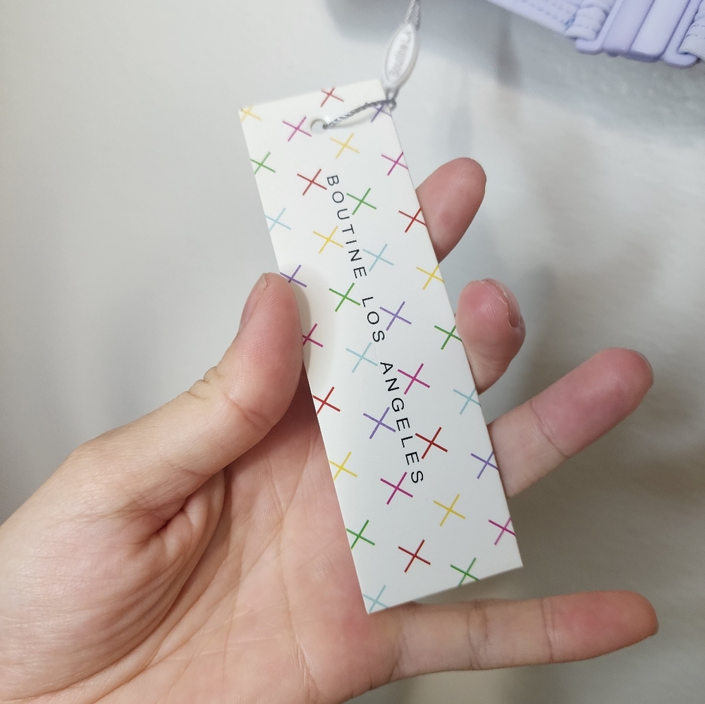 New boutine L.A bustier Lavender bikini top size M - Picture 3 of 6